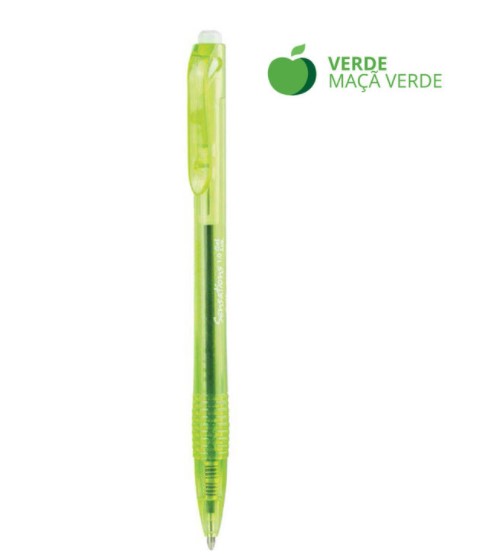 Esferográfica clic Sensations perfumada verde