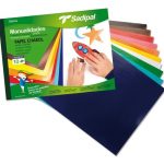 Bloco lustro 24x32cm 10f sortidas Sadipal