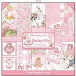 Bloco dupla face Stamperia Scrapbooking Baby Girl