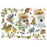 Papel de Arroz Renkalik  A3 Decoupage -spring season