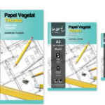 Bloco de Papel Vegetal Técnico Inart 20 Folhas - 100gr