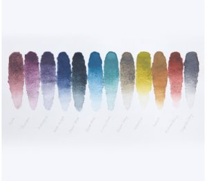 Conjunto Pastilhas Graphitint Derwent 12 cores - Image 2