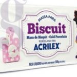 Massa Biscuit Branca 500grs ACRILEX