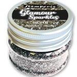 Sparkles 40gr. Silver Stamperia