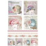 Papel de Arroz Renkalik  A3 Decoupage -Chapeaux