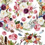 Papel de Arroz Calambour  A3 Decoupage -Penas