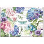 Papel de Arroz Stamperia A3 Decoupage - Hortênsia