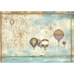 Papel de Arroz Stamperia A3 Decoupage -balões