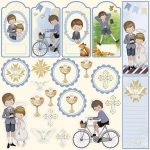 Bloco Scrapbooking Litoarte Primeira comunhão Menino - Image 8