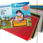 Bloco seda 24x32cm 10f Sadipal