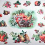 Papel de Arroz Renkalik  A3 Decoupage -Frutta