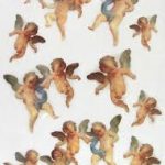 Papel de Arroz Stamperia A4 Decoupage- anjos