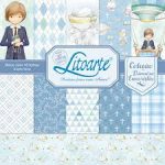 Bloco Scrapbooking Litoarte Primeira comunhão Menino