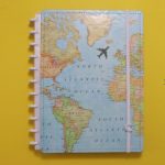 Caderno Inteligente Mapa Mundi Grande ed. especial Gocase