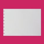 Folhas desenho A4 140g 20f para Caderno Inteligente