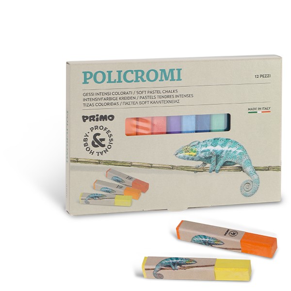 Caixa de Pastel Seco Giz macio e gesso Primo