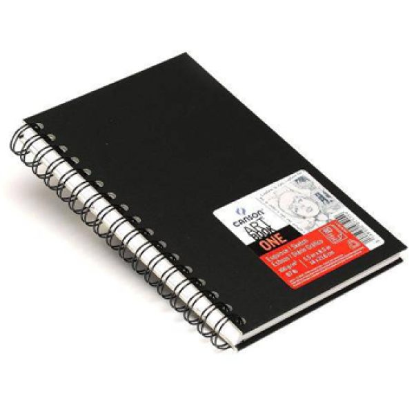Bloco Espiral Grafico Canson Sketch One Fino A5 100g 80Fls - Image 3