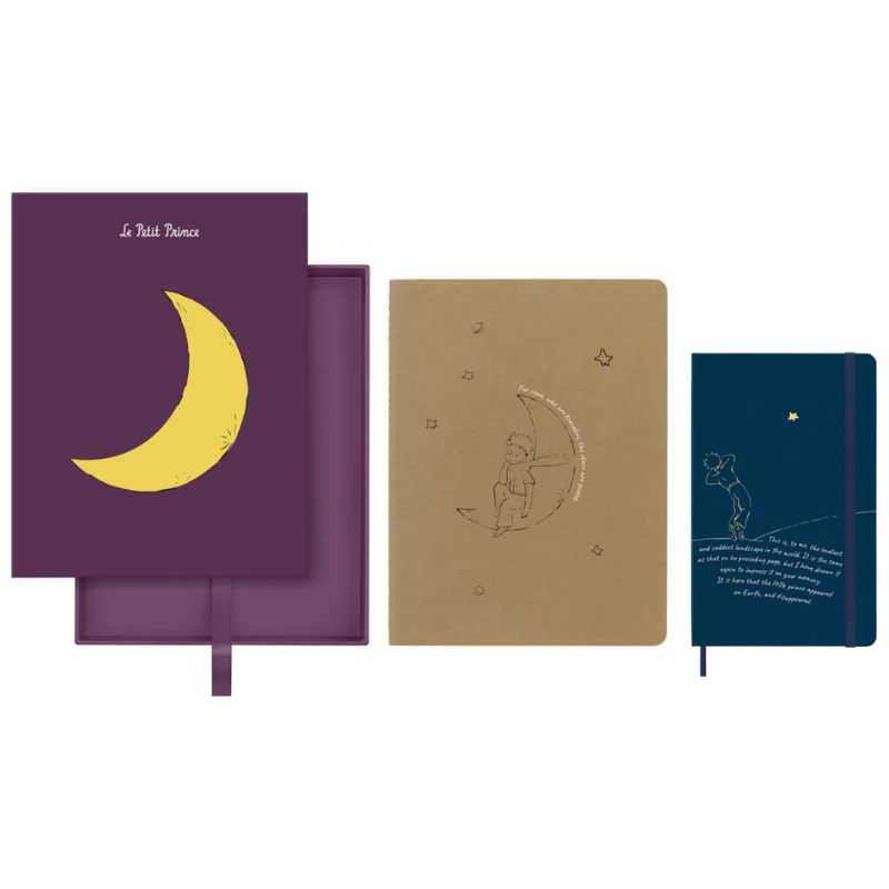 Principezinho - Set Lua - Caderno & Cahier MOLESKINE
