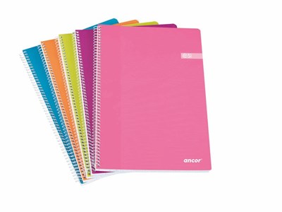Caderno Capa Mole Fashion Colors Classic Stripes Ancor