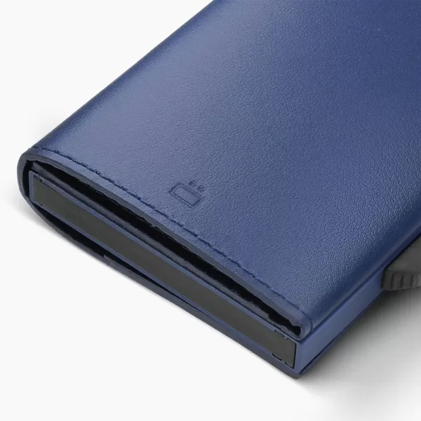 Carteira Porta-Cartões Ögon Navy Blue - Image 4