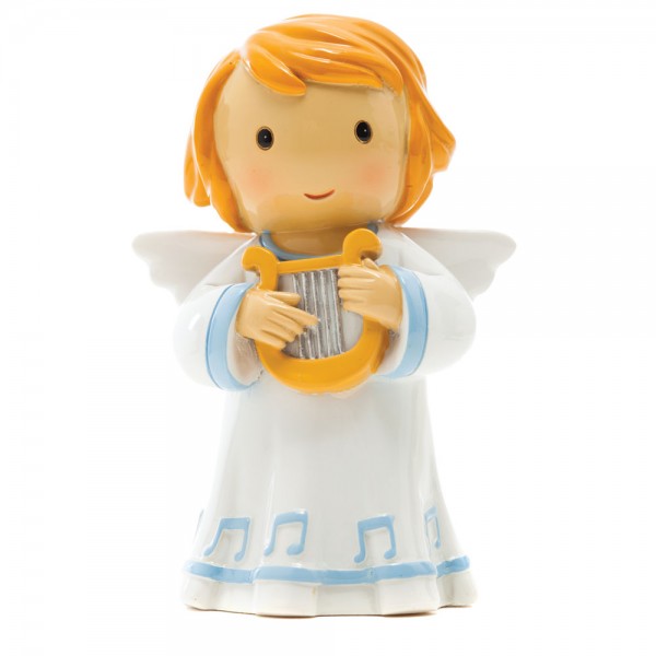 Anjo Março com harpa