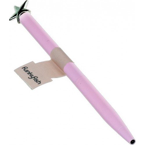 Caneta FunkyFish FF Rosa Babe Star