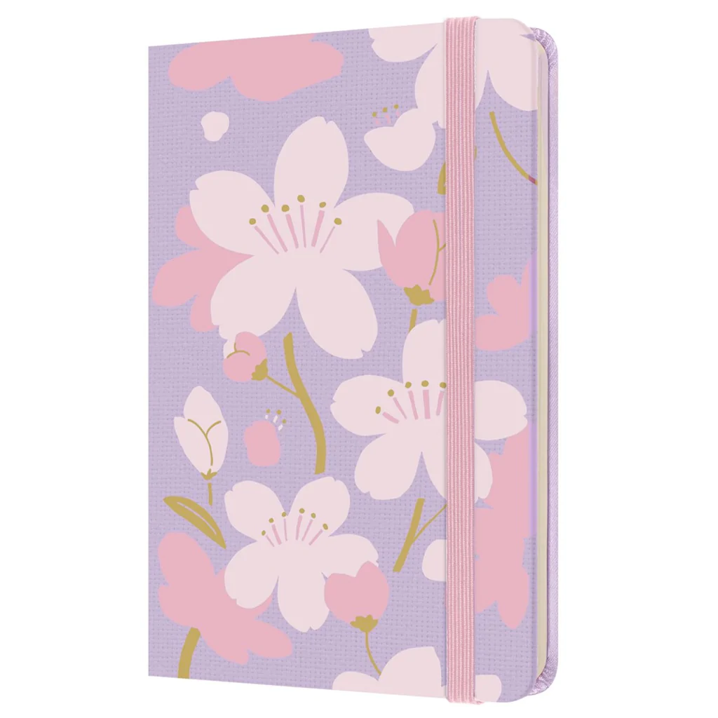 Caderno Sakura Liso Bolso - Hanafubuki MOLESKINE