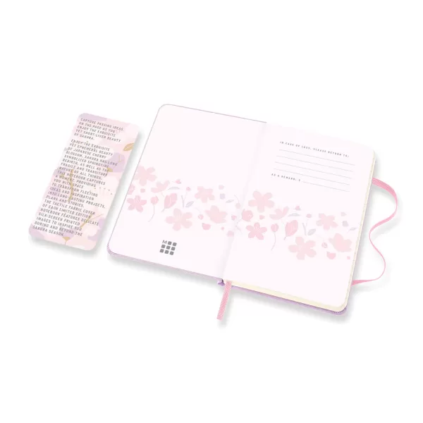 Caderno Sakura Liso Bolso - Hanafubuki MOLESKINE - Image 3
