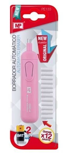 BORRACHA AUTOMÁTICA COM RECARGAS