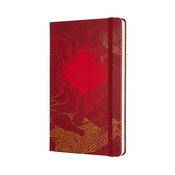 Harry Potter - Marauder's Map Vermelho MOLESKINE - Image 5
