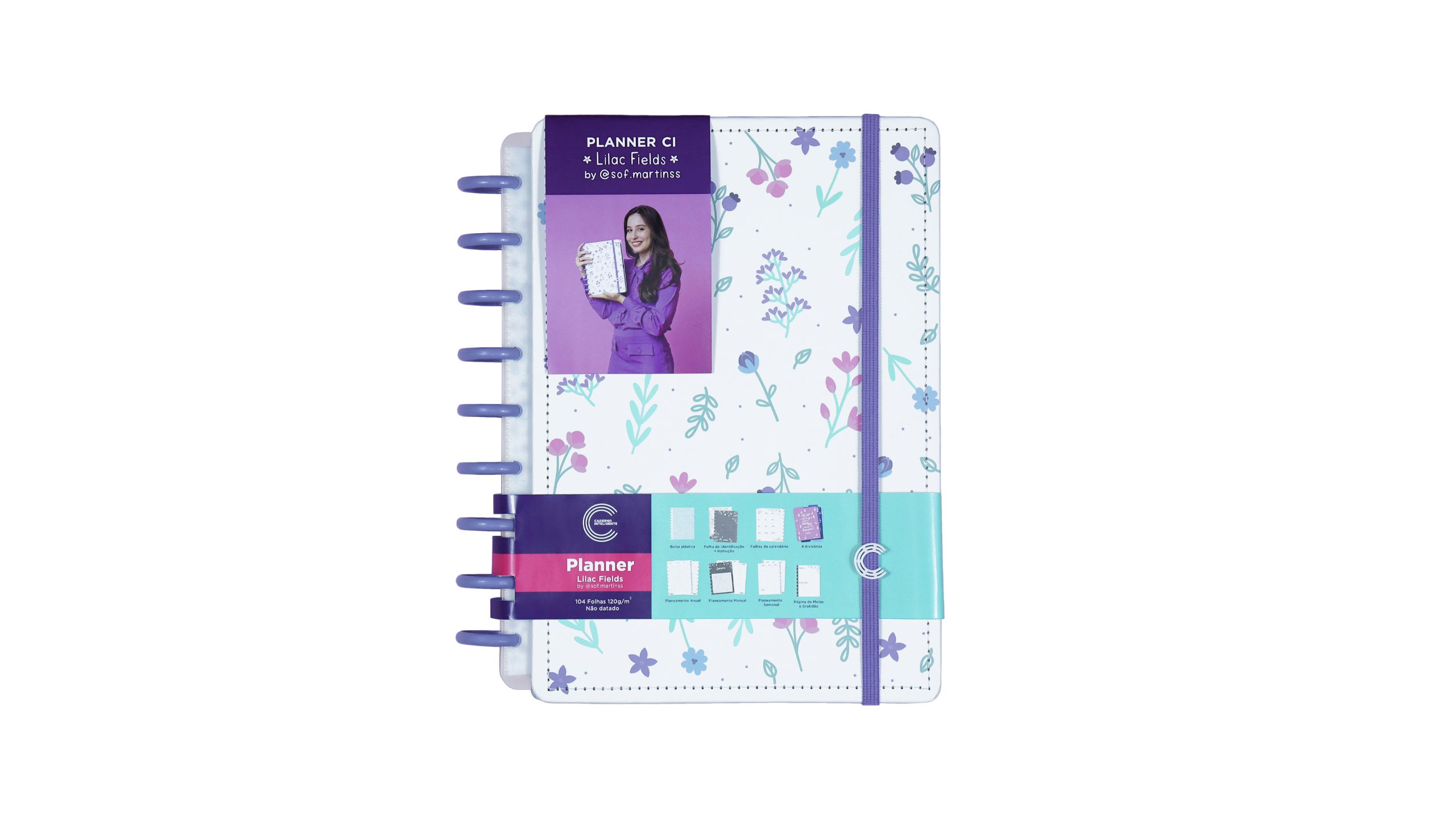 Planner CI Lilac Fields by Sophia Martins - Image 1