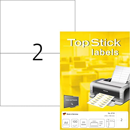 61p7unQWGIL._AC_SX425_ Etiqueta Top Stick Nº8718 - Image 1
