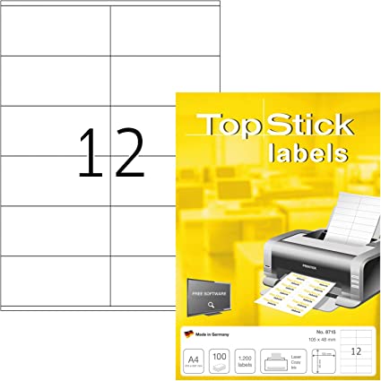 Etiqueta Top Stick Nº8715