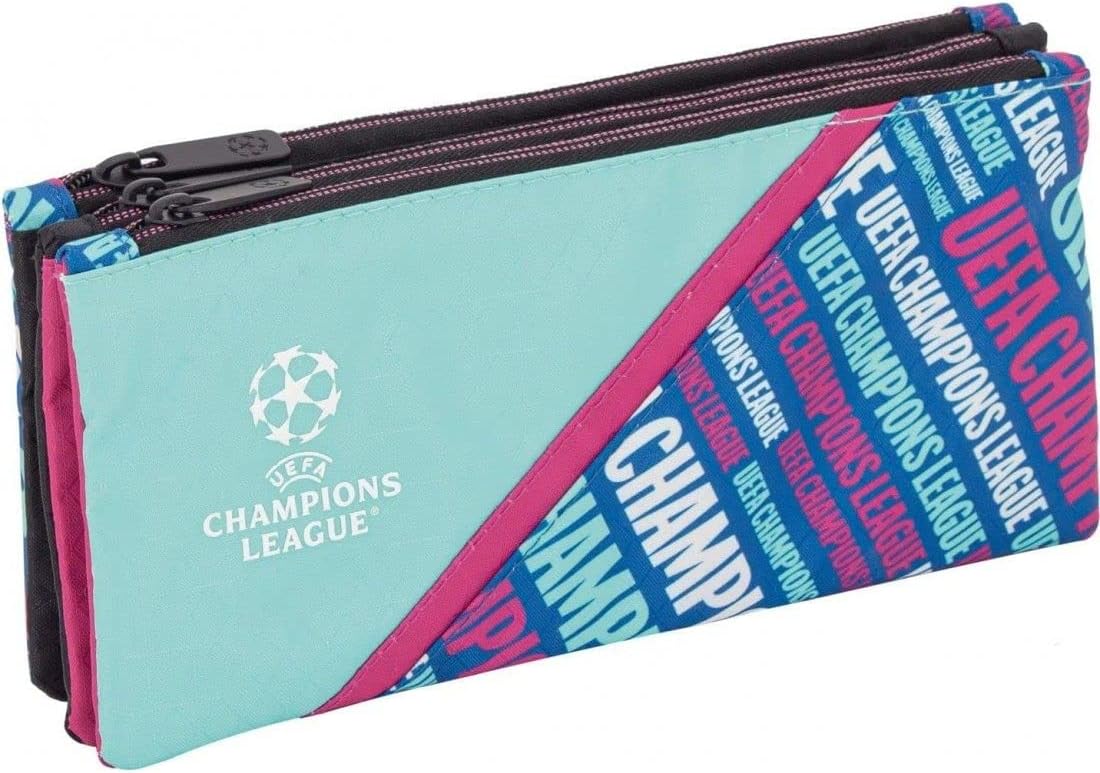Porta Lápis Três Bolsos Champions League