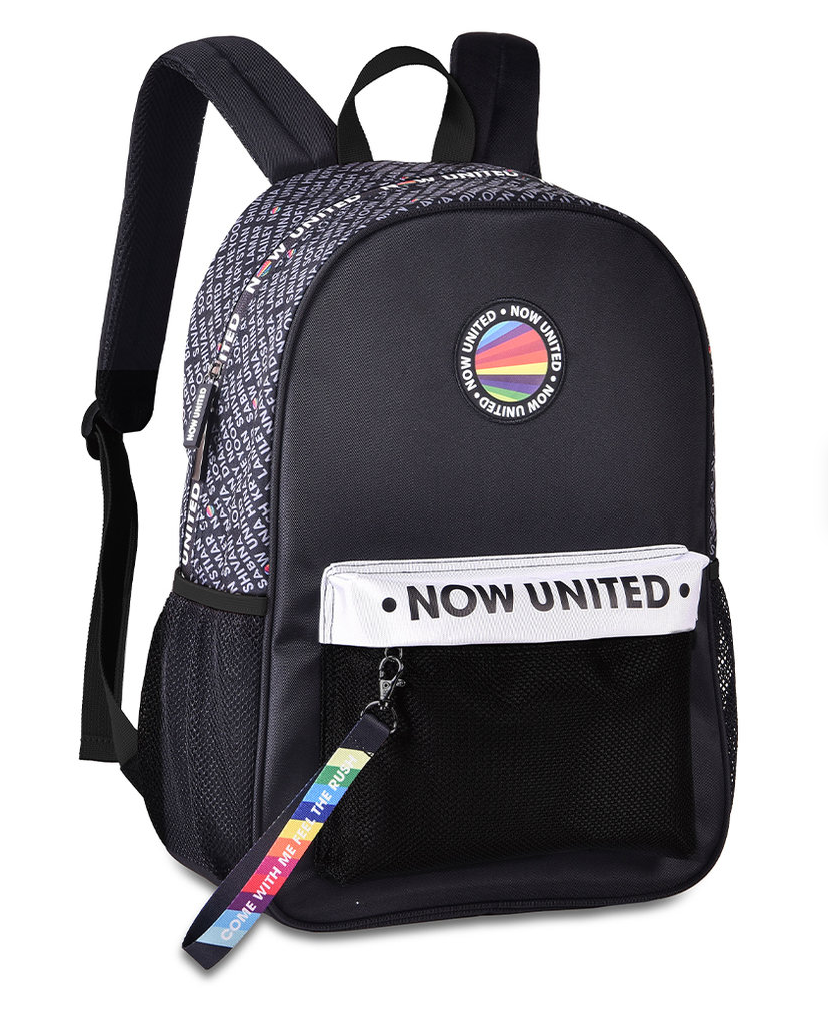 Mochila Now United LOVE Preta