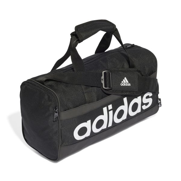 Saco Desporto Adidas Lin Core Duf XS Black/White - Image 3