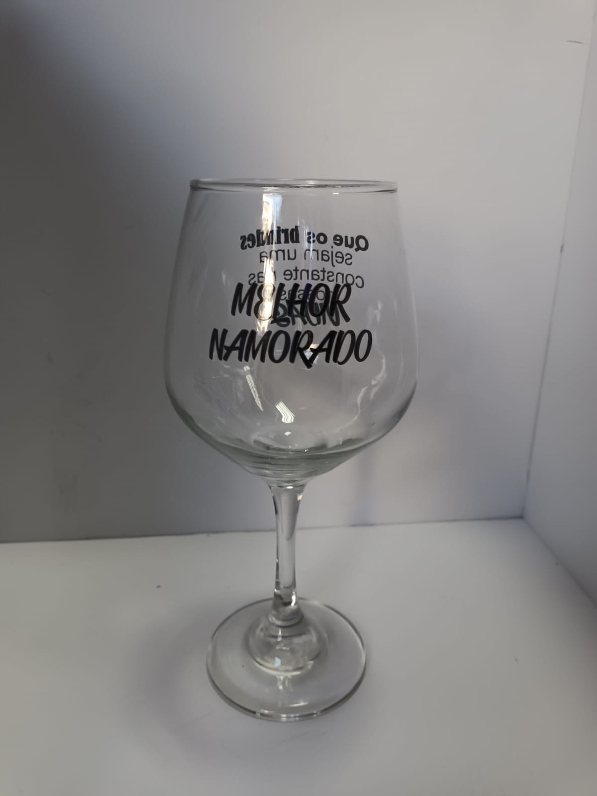 Copo vinho Super Namorado