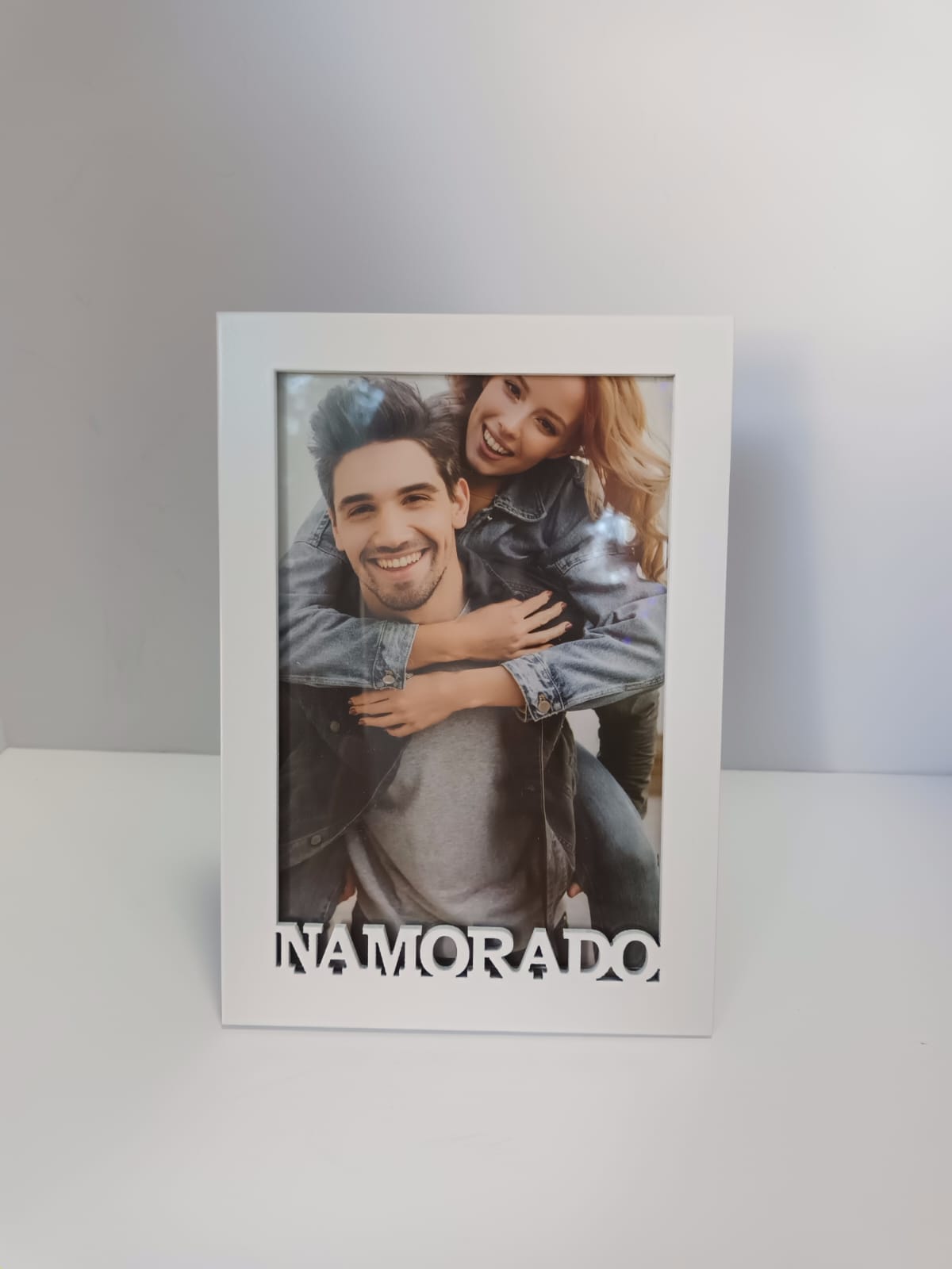 Moldura Namorado branca