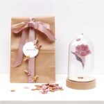 Molas madeira com flor - Image 3