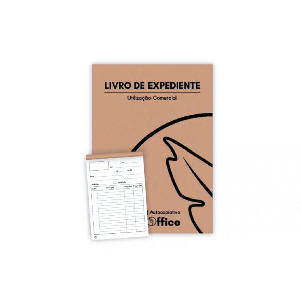 Livro de expediente autocopiativo A5 Mel Editores 100folhas