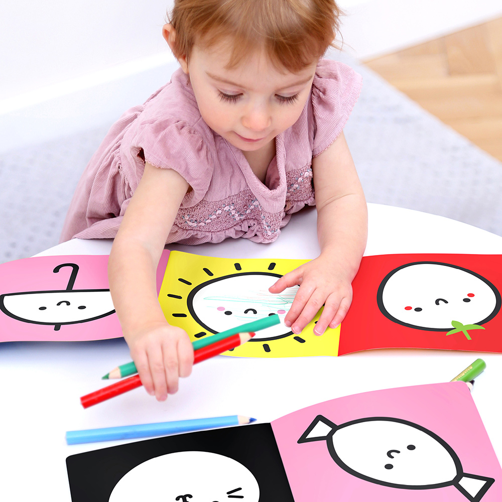 Looong Coloring Books The Write Grip - Cores para idades:18m+Banana Panda - Image 4