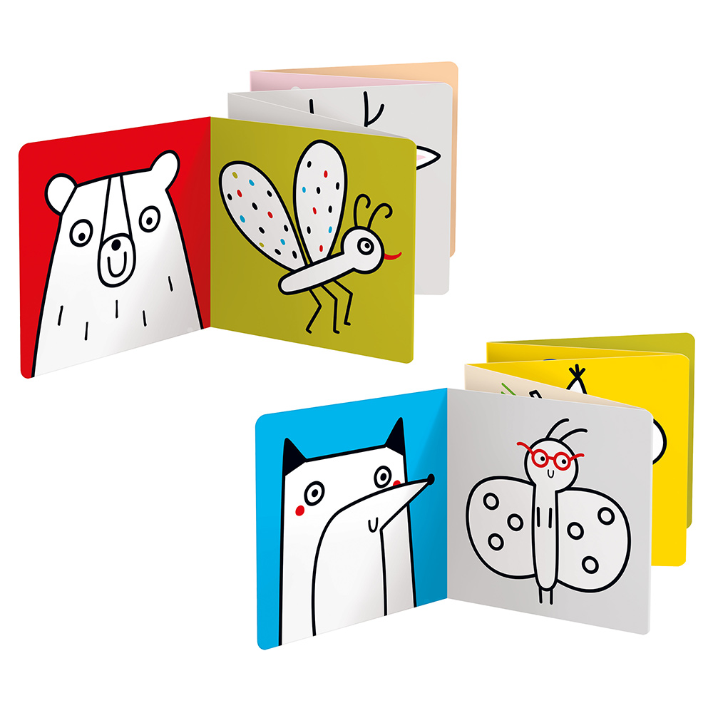Looong Coloring Books - Pronto para colorir a floresta para idades:2+ Banana Panda - Image 3