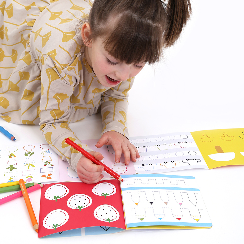 Looong Coloring Books Prontos para Traçar - Linhas Intermediárias para idades:4+ Banana Panda - Image 4