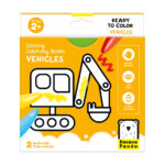 Looong Coloring Books - Veículos prontos para colorir para idades:2+ Banana Panda