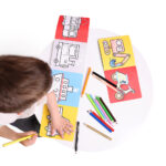Looong Coloring Books - Veículos prontos para colorir para idades:2+ Banana Panda - Image 3