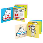 Looong Coloring Books Prontos para Desenhar - Veículos no Trabalho para idades:3+ Banana Panda - Image 3