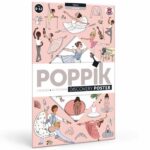 PÔSTER EDUCATIVO + 64 ADESIVOS DANÇA (5-12 ANOS) Poppik