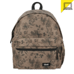 Mochila PC Clássica 14 - Floral Taupe Ref. GV229 Ghuts