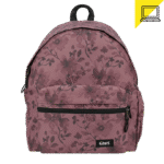 Mochila PC Clássica 14 - Floral Taupe Ref. GV229 Ghuts