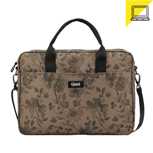 Pasta PC Senhora 14 - Floral Taupe Ref. GV233 Ghuts